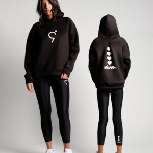 9 NEO HOODIE BLACK