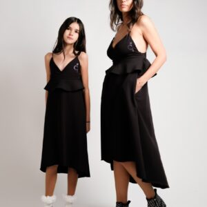 9 NEO DRESS BLACK