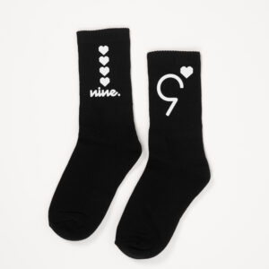 9 KIDS SOCKS BLACK